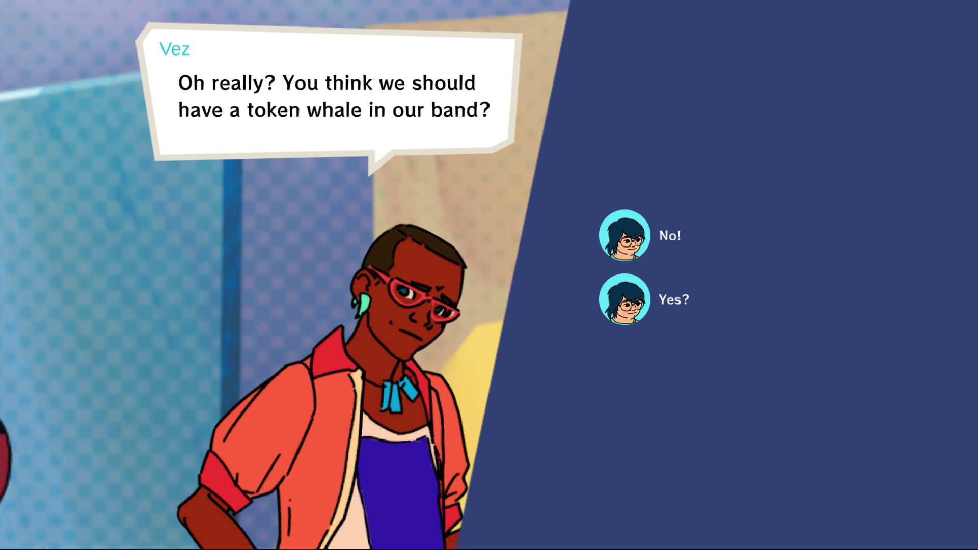 Bandocracy screenshot — the token whale