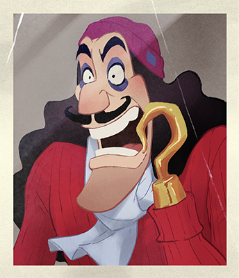 Captain Hook Portrait
